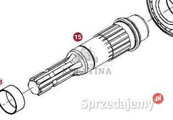 Fendt 930 933 936 939 942 Vario Gen 6 Wał WOM Jastrzębniki