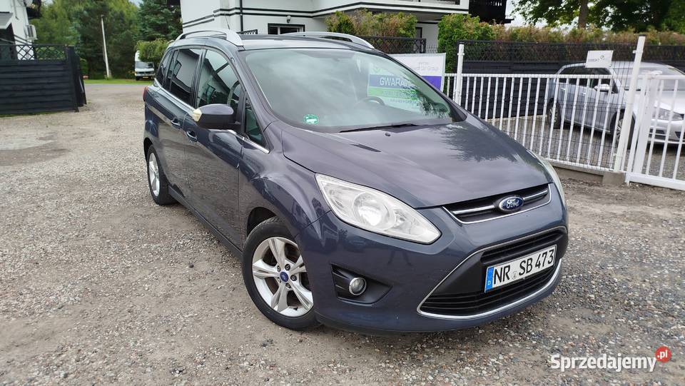 Ford Grand C Wyposażony Zadbany ABS Bytów