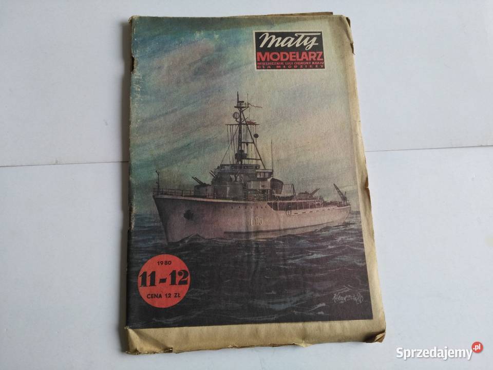 Mały Modelarz 11121980 Współczesny trałowiec śląskie Dąbrowa Górnicza sprzedam