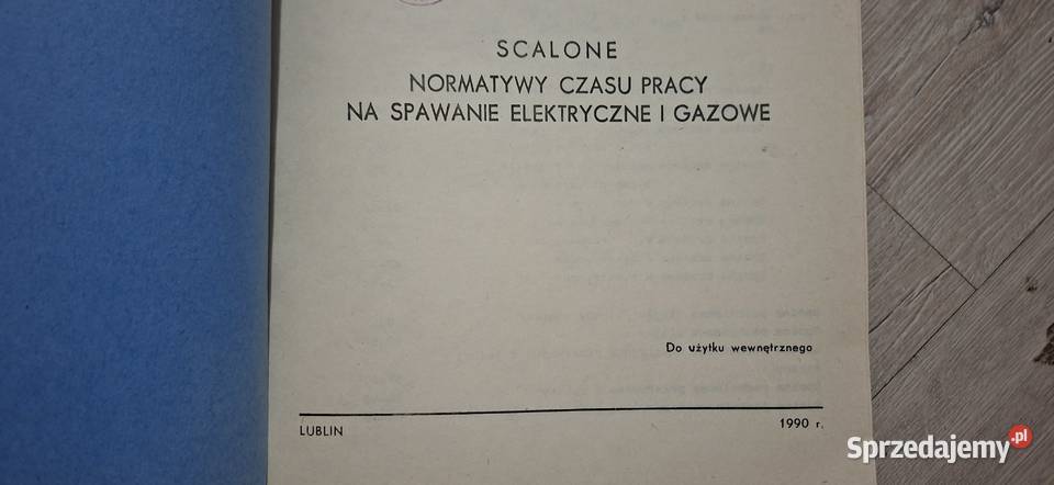 Niski nakład 300 Scalone normatywy czasu pracy Łęczyca
