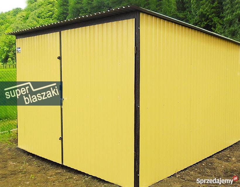 Garaż blaszany 3x5 Kielce blaszaki montaż i świętokrzyskie Kielce