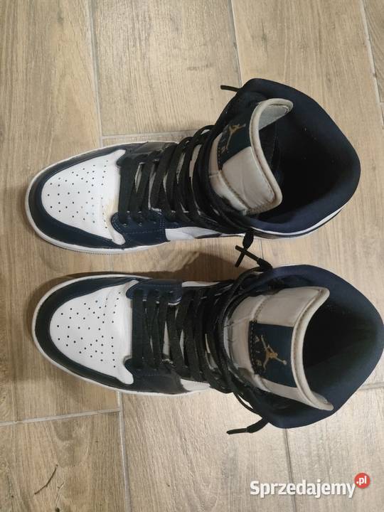 nike air jordan 1 mid obsidian Sportowe Piła sprzedam