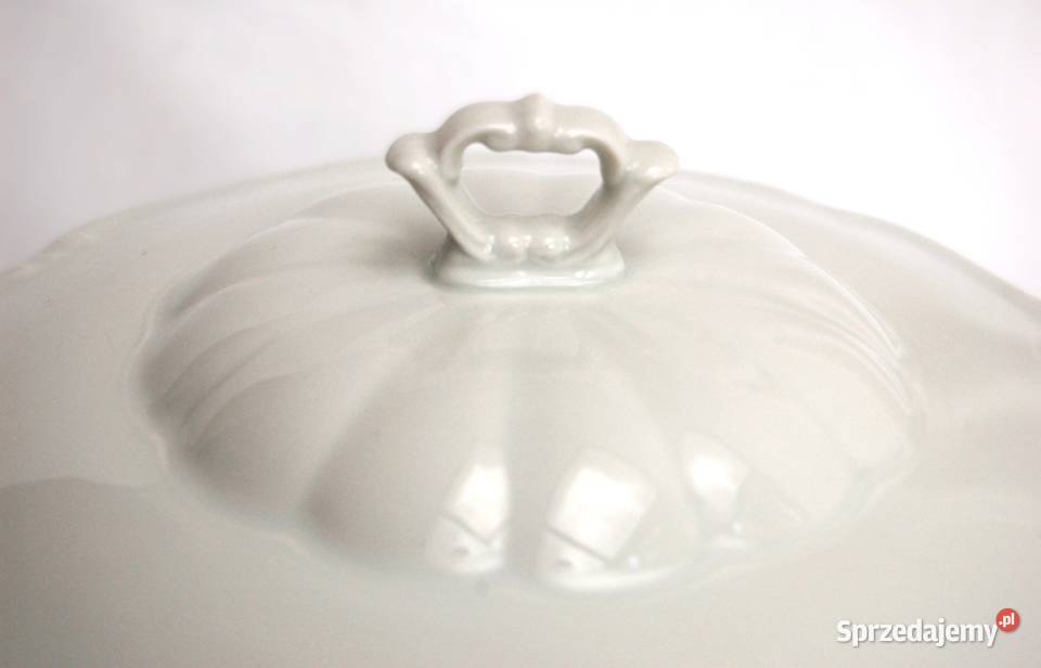 Porcelanowa waza na zupę Tielsch Wałbrzych biała lubelskie Lublin