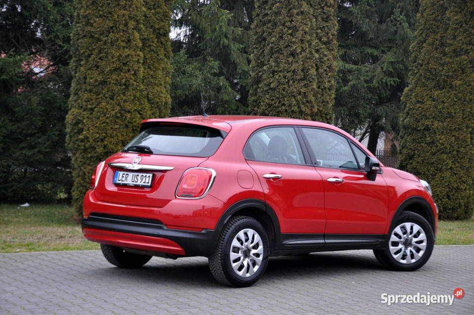 Fiat 500x 16i110139WelurChromKlimatyzacjaI WłASO 1598cm3 mazowieckie Ostrów Mazowiecka