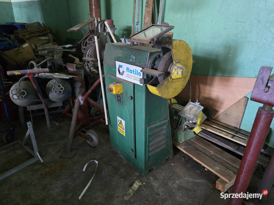 Szlifierka dwutarczowa stacjonarna MECHANIK