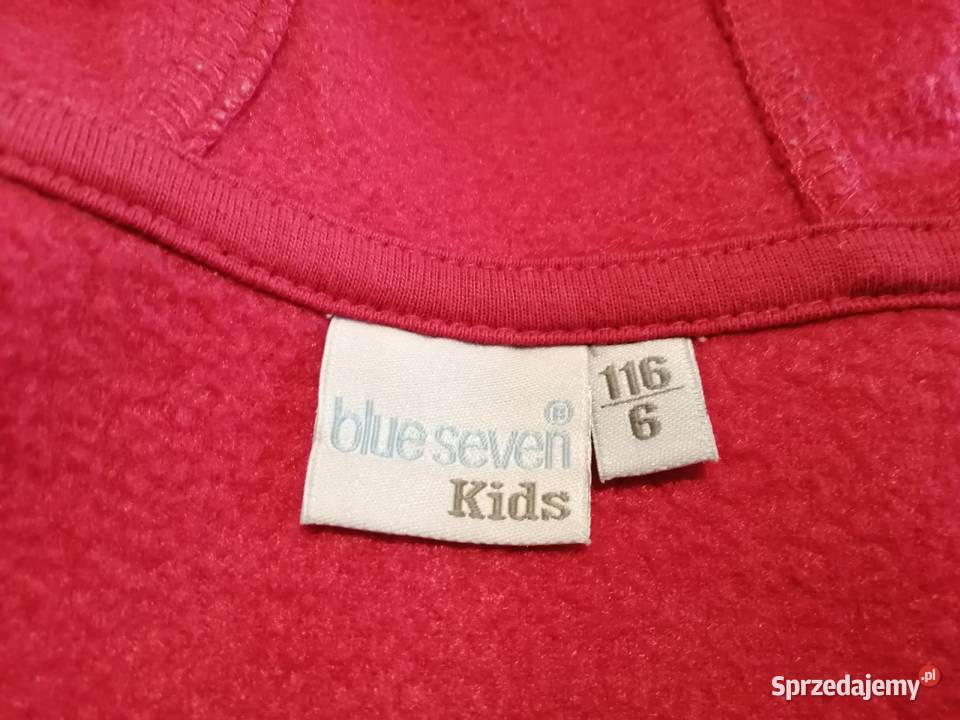Bluza polarowa rozpinana ciepła z kapturem 116 Bluzy Czeladź