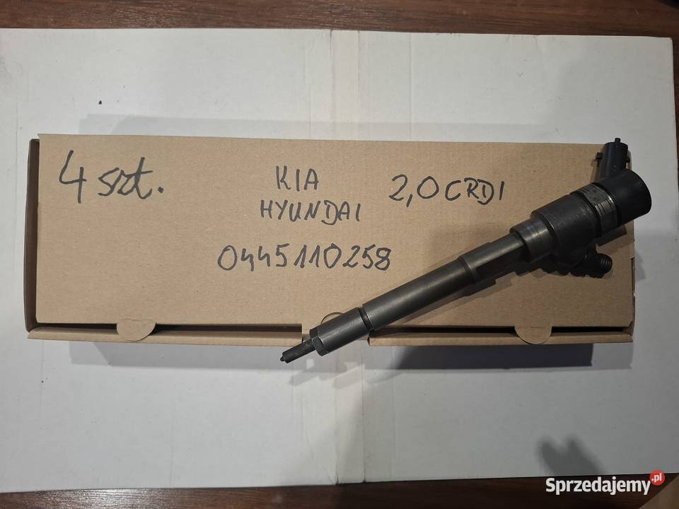 KIA HYUNDAI 20CRDI wtrysk wtryskiwacz 0445110258 osobowe Kielce sprzedam