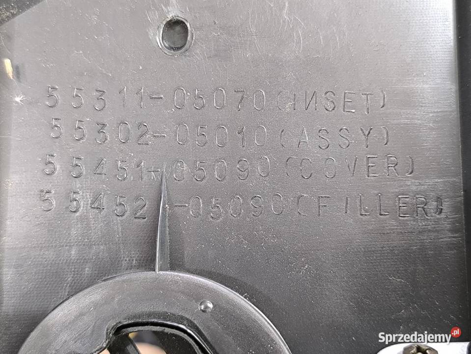 DESKA ROZDZIELCZA KONSOLA TOYOTA AVENSIS II T25 wielkopolskie