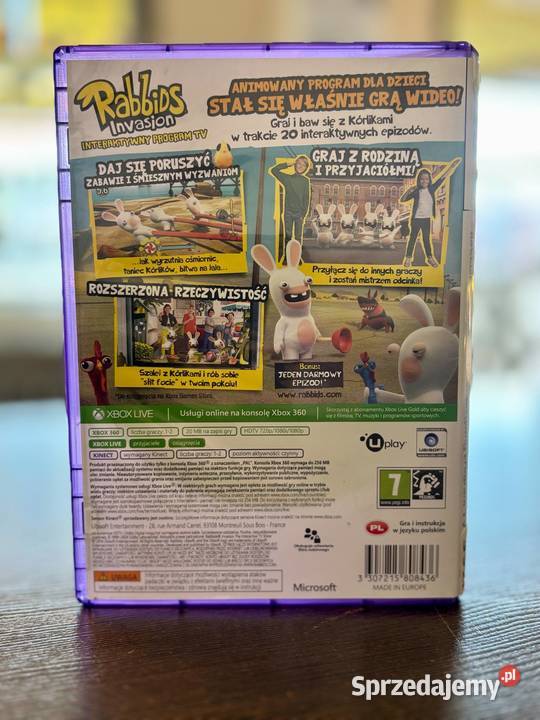 Gra Rabbids Invasion The Interactive TV Show warmińsko-mazurskie