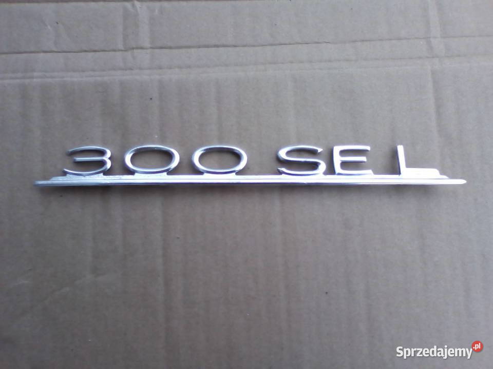 Mercedes W 108109 Emblemat osobowe Karoseria Bukownica