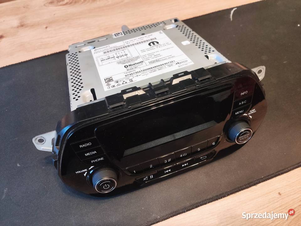 Radio Fiat Tipo 2 BLUETOOTH 2021 Dobczyce