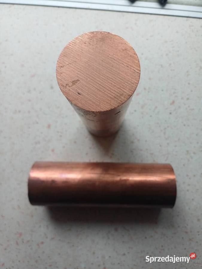 Pręt wałek miedź miedziany fi 50