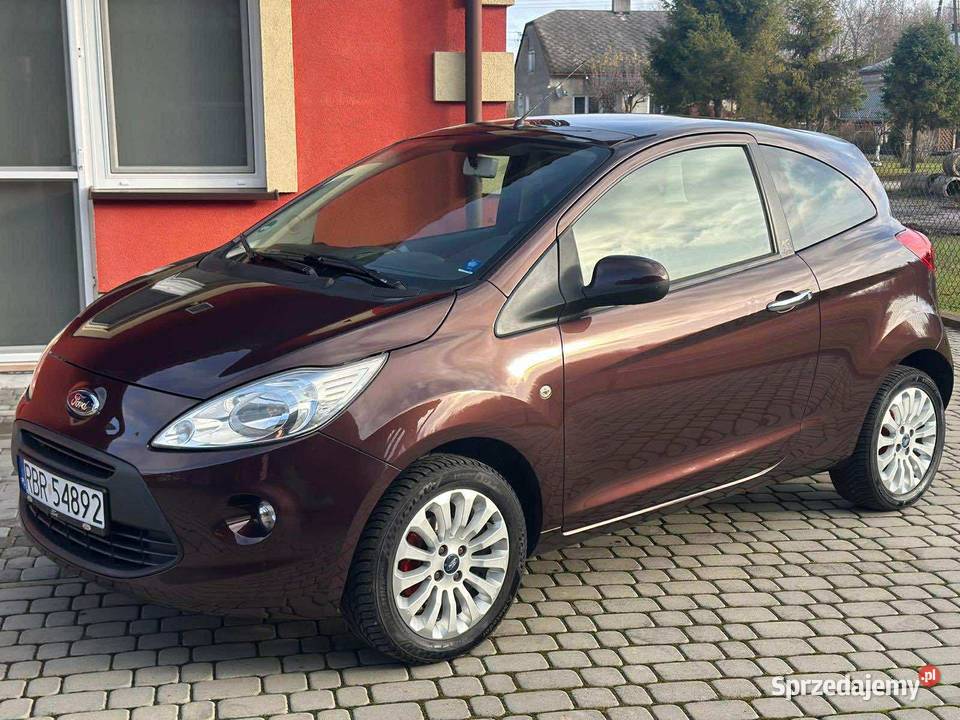 Ford KA MK2 12 Benzyna 2010 bordowy Haczów
