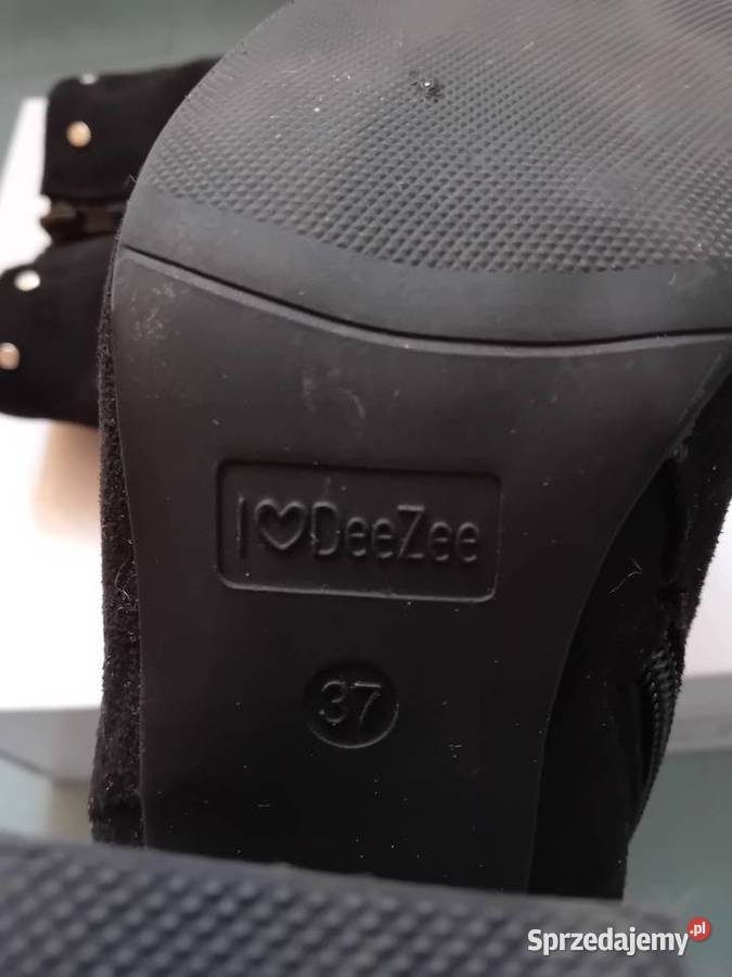 Czarne botki Deezze 24cm