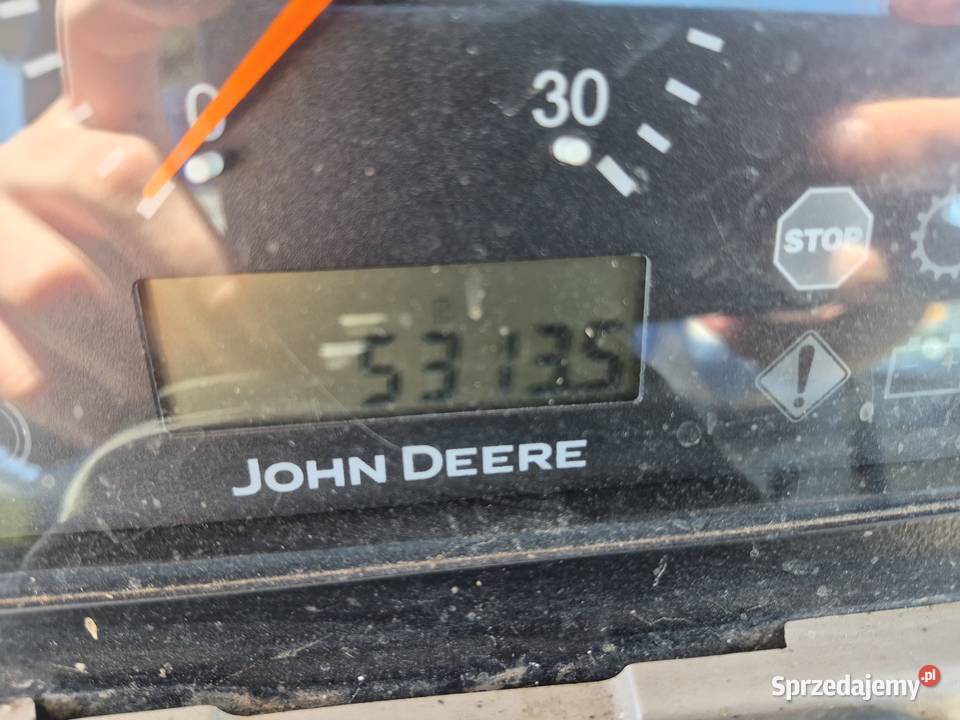 Traktor John Deere 6100D z ładowaczem Faucheux Napęd 4x4 Turek