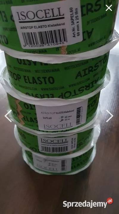 Taśma mocnoklejąca Isocell Airstop Elasto 60 mm Radom sprzedam