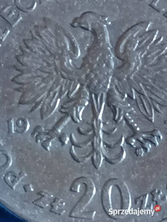 Sprzedam drugie 20 zl 1974 r Nowotko Mały Orzeł lubelskie Chełm