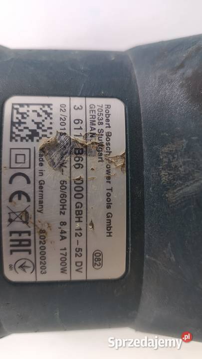 Młot udarowoobrotowy Bosch GBH 1252 DV Dom i Ogród Katowice