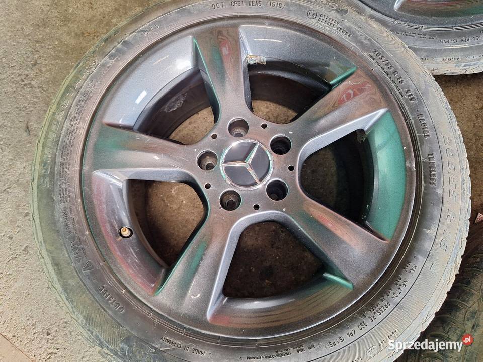 Alufelgi 5x112 16 W203 CL203 C209 A209 koła kujawsko-pomorskie Choceń