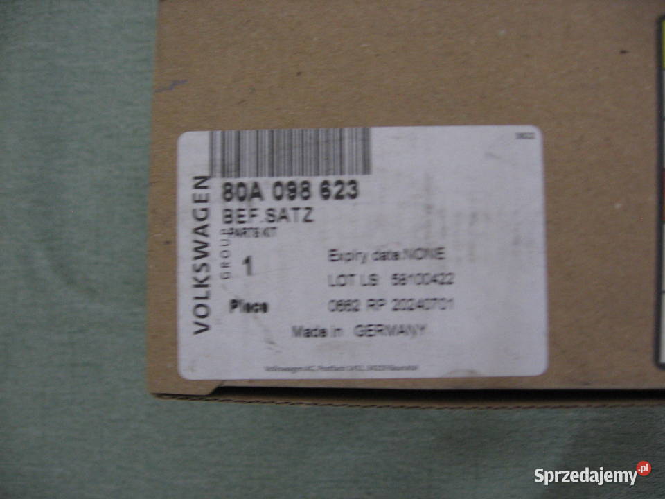 80A098623 AUDI Q5 Zestaw mocujący zderzaka przód osobowe mazowieckie Warszawa