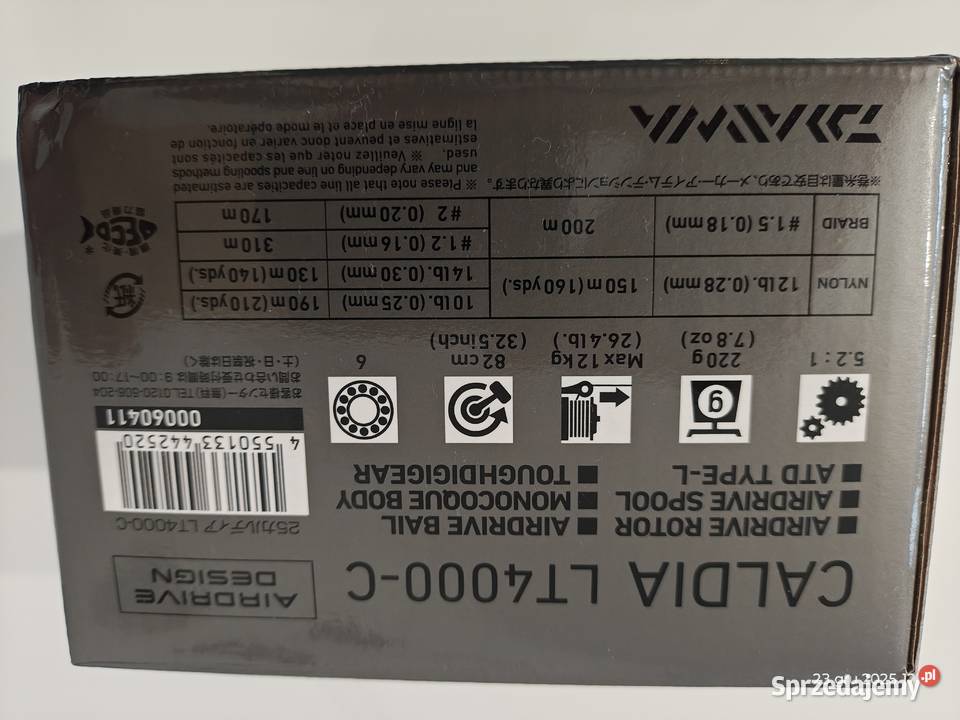 Sprzedam nową Daiwa caldia 4000C Paczków sprzedam