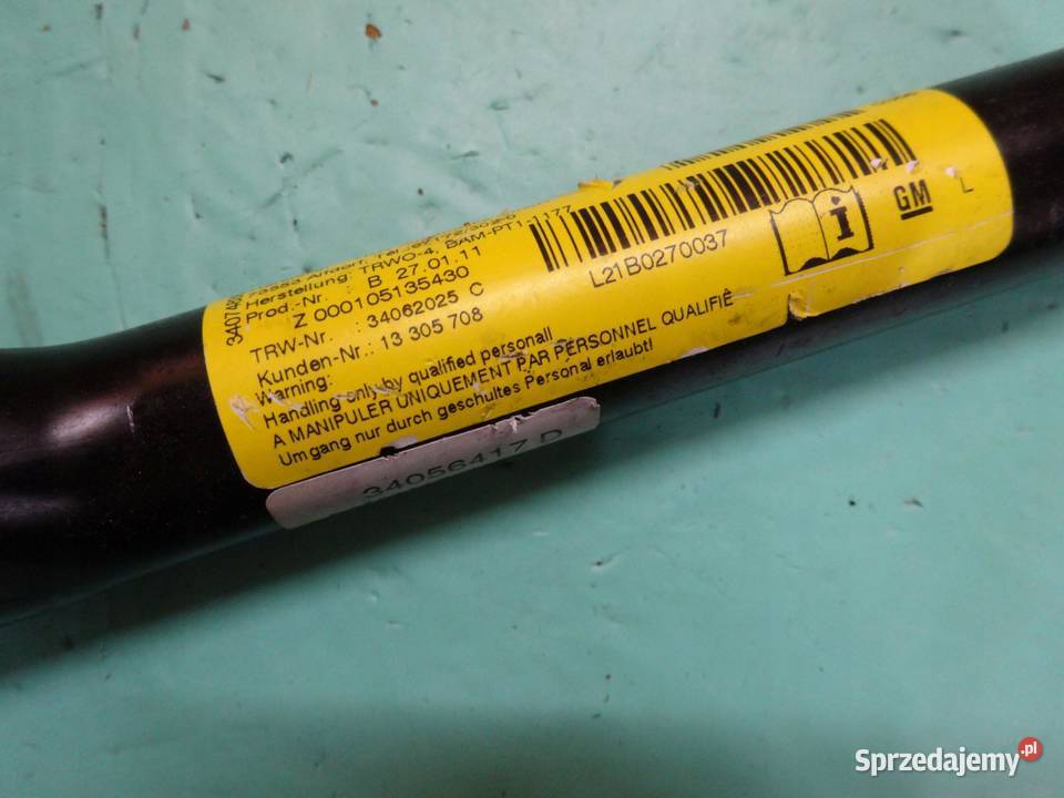 OPEL MERIVA B 11r pas bezpieczeństwa lewy przód sprzedam