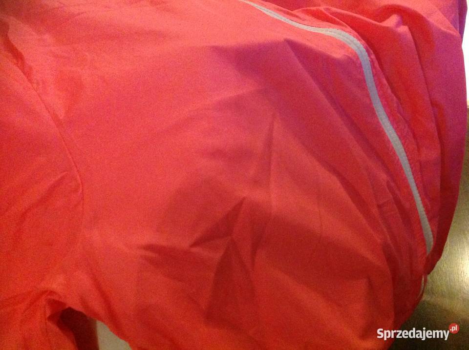 Cienka Kurtka Neon Damska LXL różowa Nowa Wiatrówka  Nowa Sól