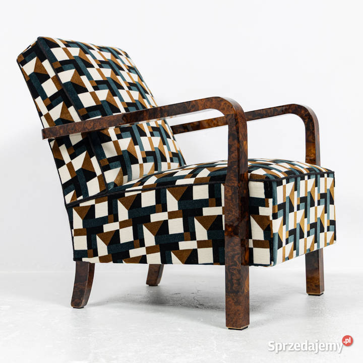 Para foteli Art Deco Modernizm Designe Polska Swarzędz