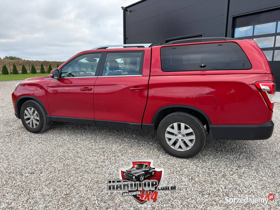 Zabudowa paki Ssangyong Grand Musso Szyby warmińsko-mazurskie Pasłęk