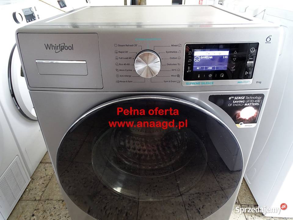 PROFESJONALNA Pralka WHIRLPOOL A 9 INSTR Goleniów