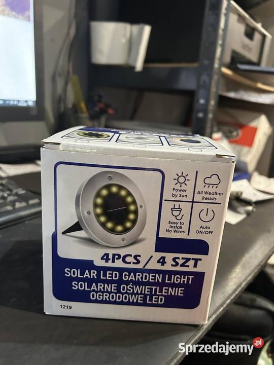 Lampy ogrodowe solarne led sprzedam