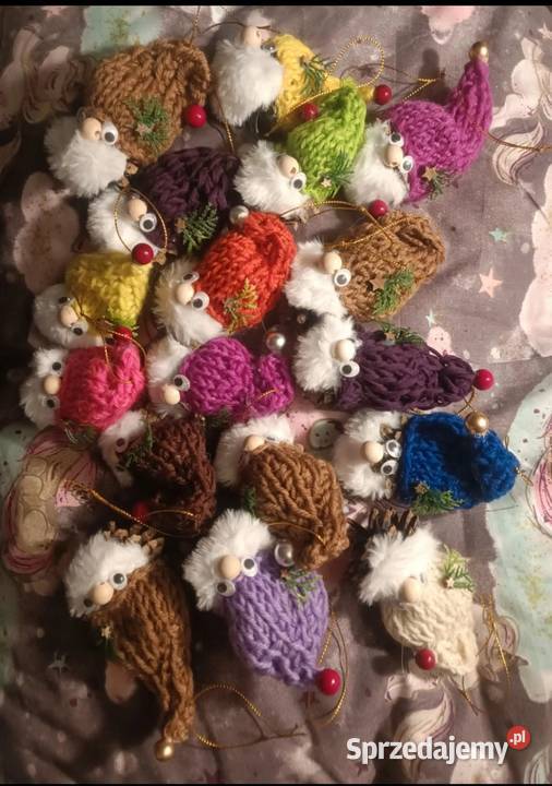 Świąteczne szyszkowe mikołajki Lublin sprzedam