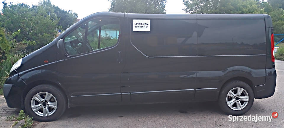 Opel Vivaro 25 CDTI 2009 L2H1 ciężarowy faktura Łódź