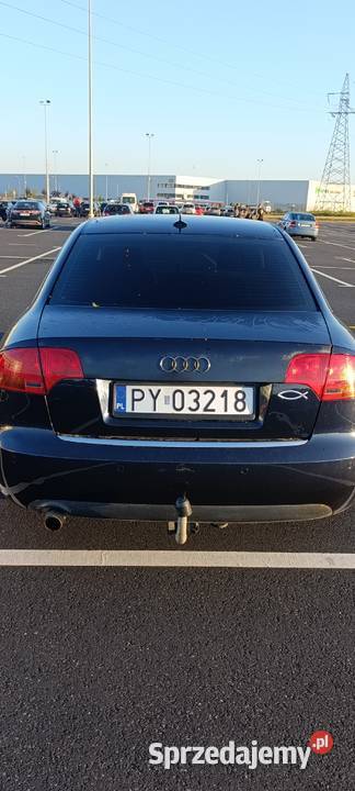 Audi A4 B7 Sedan 20 Benzyna 2007 r Zadbany do Rok produkcji 2007 lubuskie Zielona Góra