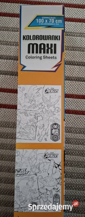 Kolorowanki Maxi 100 x 70 Avengers 2 Oświęcim