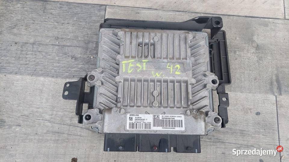 STEROWNIK SILNIKA KOMPUTER PEUGEOT 407 20 HDI śląskie Gliwice