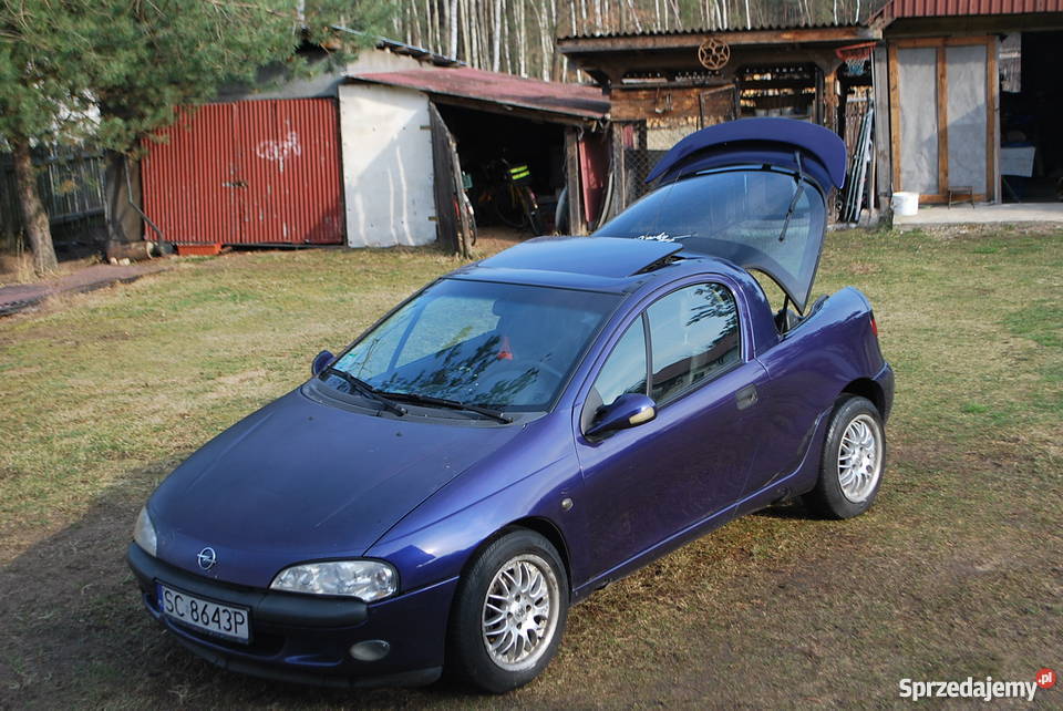 OPEL TIGRA 16LPG Opłaty Alu Xenon Skóra TANIO wspomaganie kierownicy Dąbrowa Górnicza