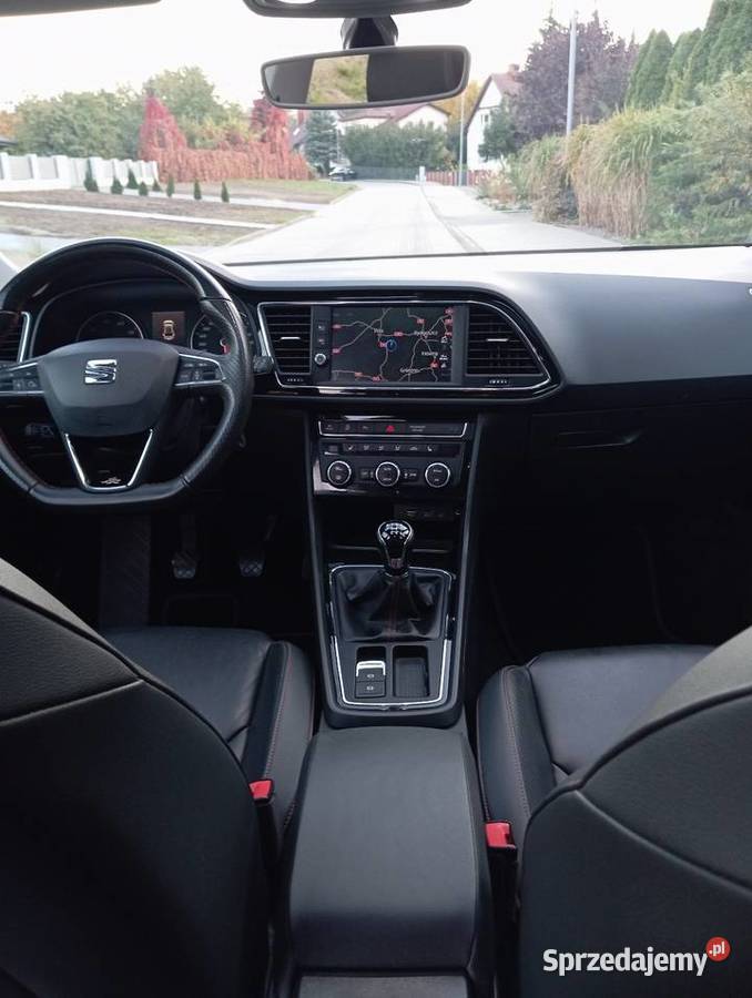Seat Leon FR 18 TSI 180 2018r Margonin