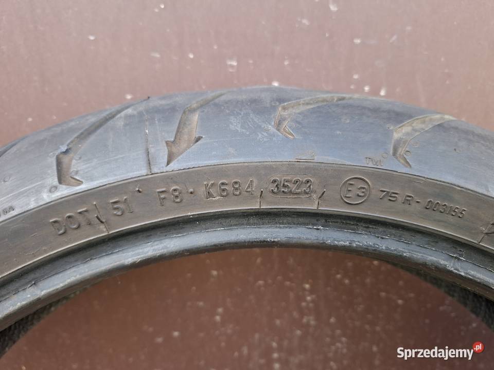 Opona Pirelli Angel ST 12070ZR17 dot3523 przód 70 łódzkie Kamocin sprzedam