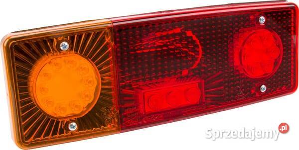 Lampa tylna zespolona LED lewa prostokątna 1224V małopolskie Kamionna