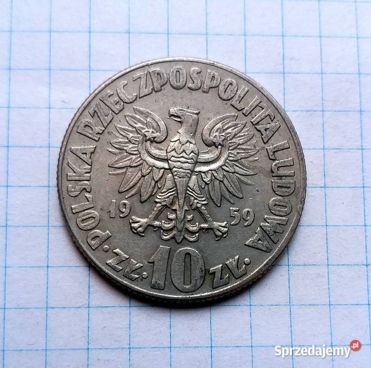 10 ZŁOTYCH 1959 POLSKA MIKOŁAJ KOPERNIK Piszczac