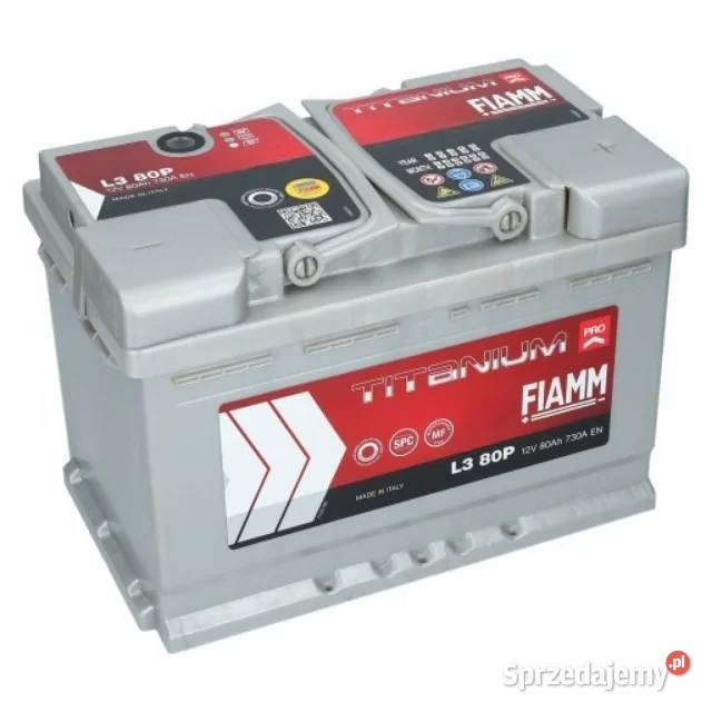 Akumulator FIAMM TITANIUM PRO 12V 80Ah 730A Mielec sprzedam