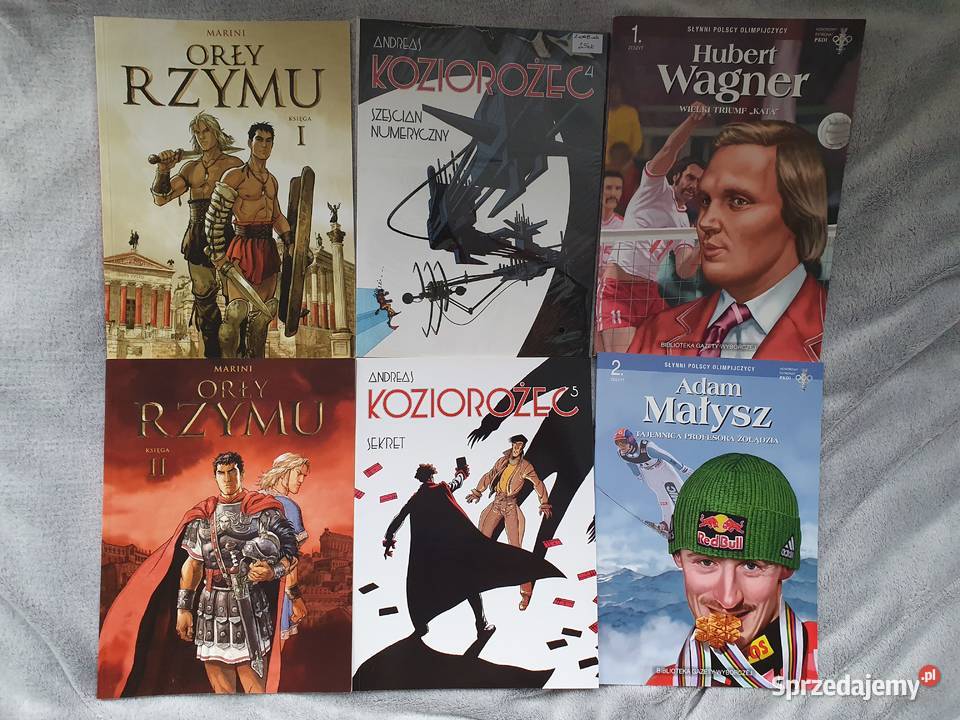 Zestaw 21 komiksów polskie wydania pomorskie Gdynia
