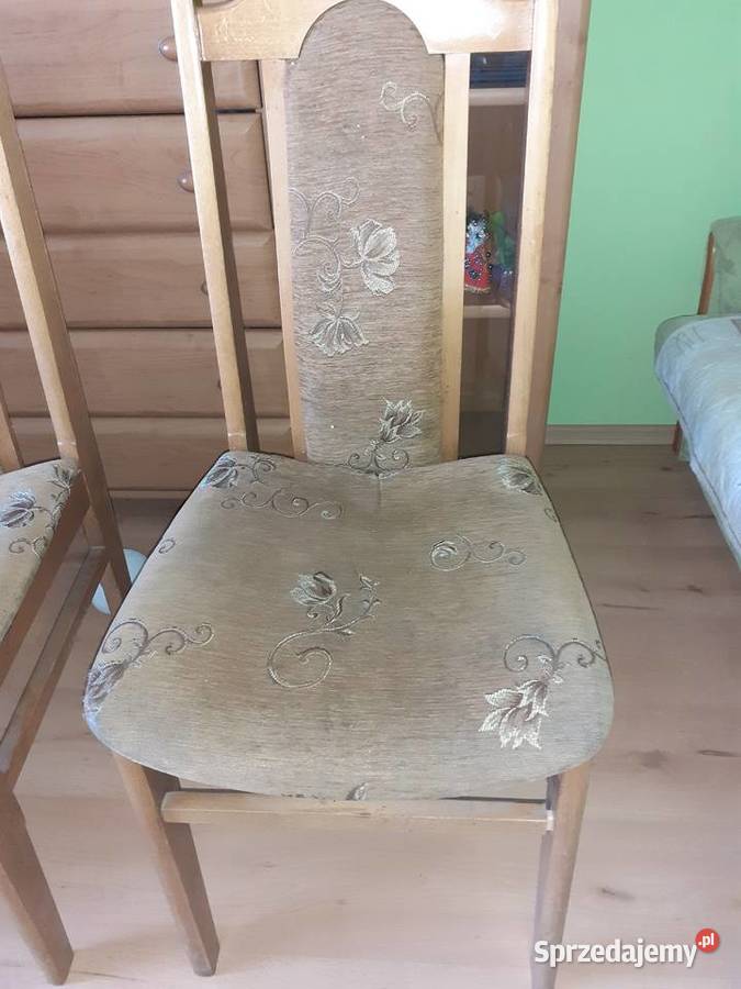 Krzesła pokojowe 4 sztuki Warszawa