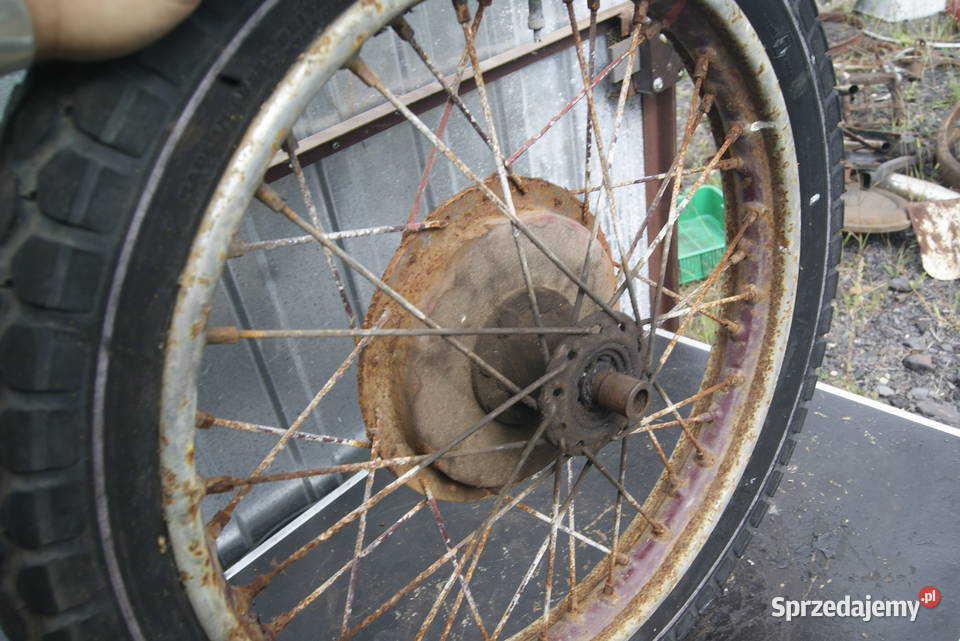 KOŁO TYŁ TRIUMPH MATCHLESS AJS BSA ARIEL ARDIE Rybnik