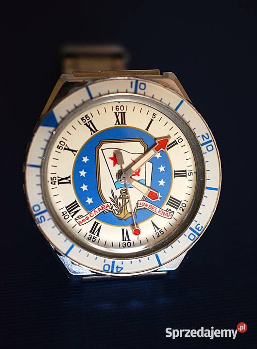 Zegarek marynarski kolekcjonerski Sława ZSRR