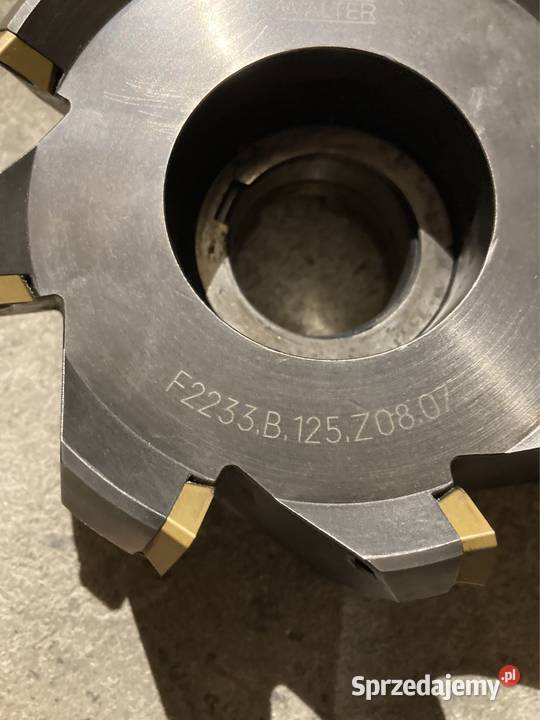 Głowica frezarska WALTER F2233B125Z0807 fi 125 Czarnożyły