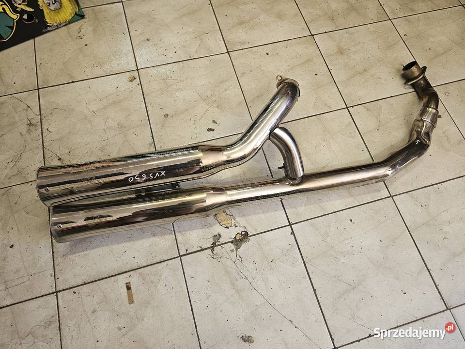 Yamaha XVS 650 wydech tłumiki tłumik XVS650 drag