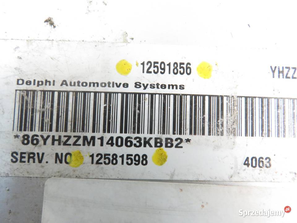 STEROWNIK CHEVROLET EQUINOX 34 12591856 12581598