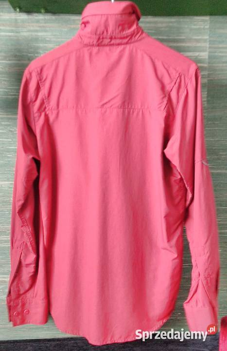 koszula Columbia S nylon UPF50 kolor cegła Odzież i bielizna męska